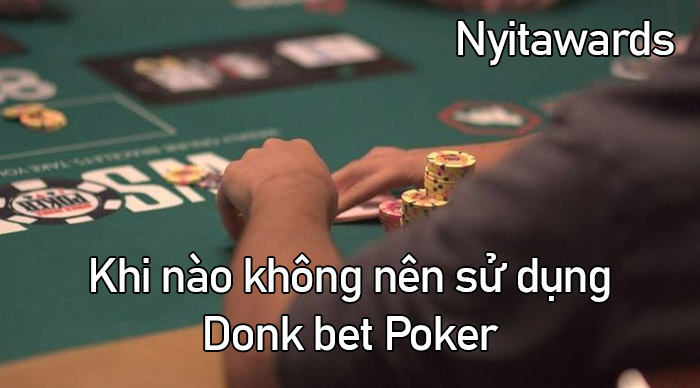 luật donk bet poker